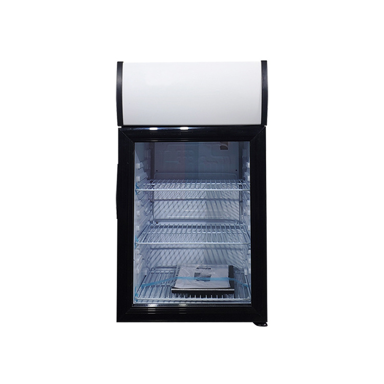 Meisda SC40B 40L Single-Temperature Mini Beverage Display Refrigerator Cold Drink Table and Cake Fridge