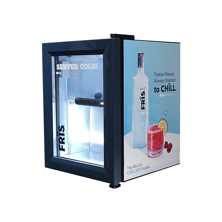 MEISDA SC21 showcase under counter mini refrigerator 21L commercial display small cooler