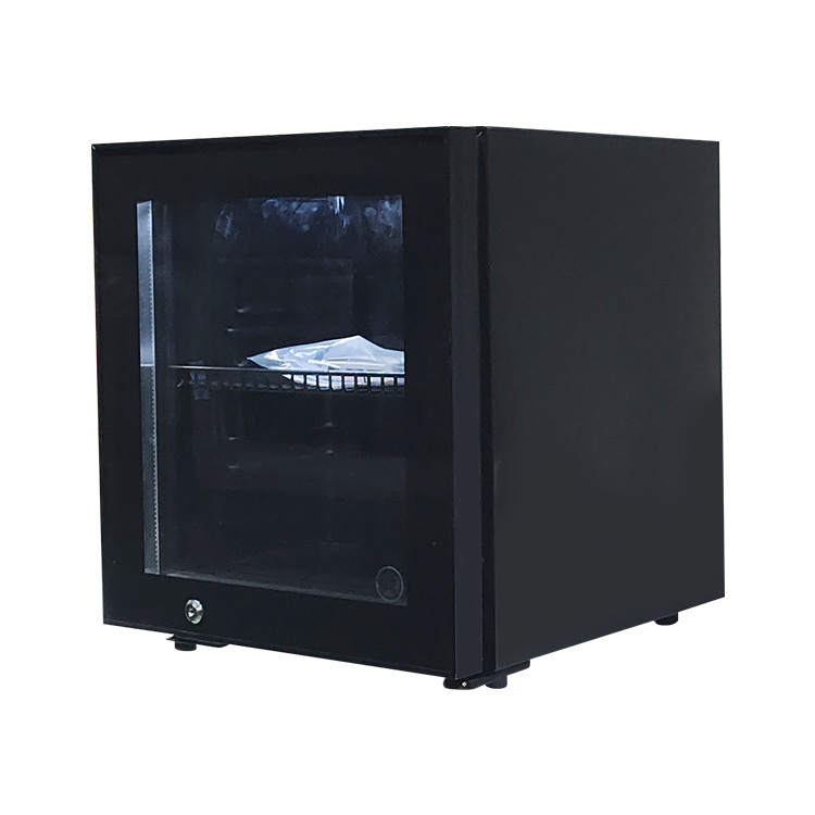 Meisda SC52E 52L Single-Temperature OEM Glass Door Mini Fridge with Hidden Hinge for Beverage Promotion