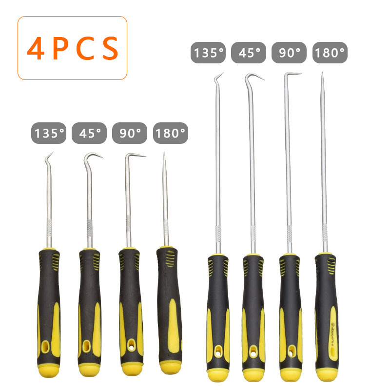 4PCS/Set Car Remover Tool Set Auto Car Pick and Hook Set O Ring Oil Seal Screwdrivers Gasket Puller Craft Hand Mechanic Tools