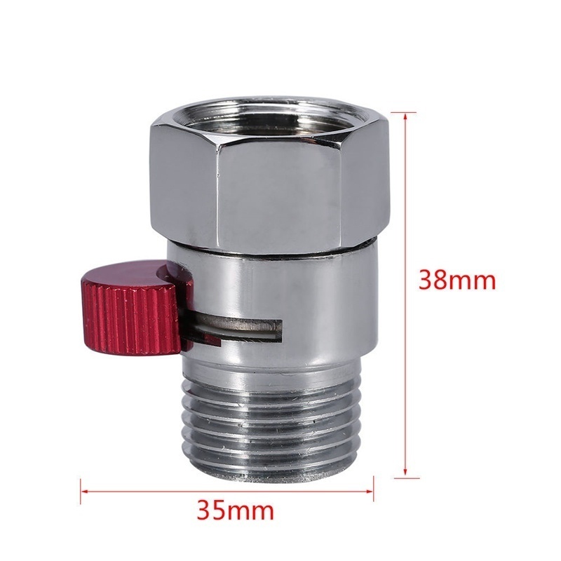 Bathroom Shower G1/2 Inch Brass Junction Water Flow Control Valve Straight-through Shut-off Angle Valve Hand shower quick switch