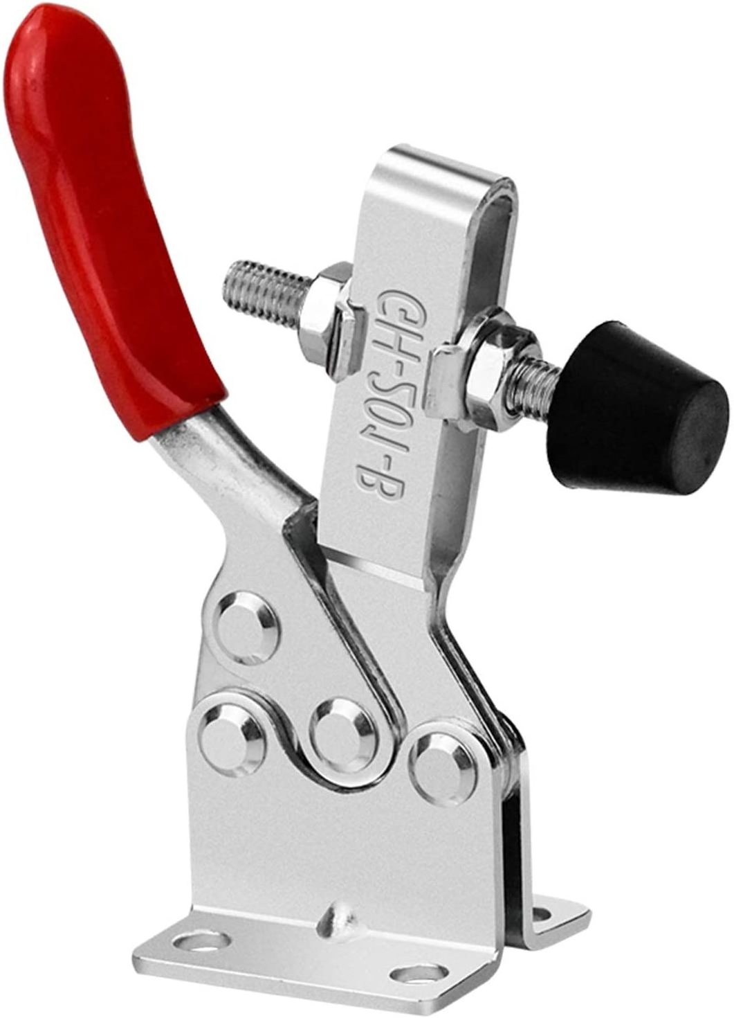 Heavy Duty Toggle Clamp GH-201B 220Lbs / 100kg Holding Capacity Horizontal Toggle Clamp Latches Quick Release Jig Clamps