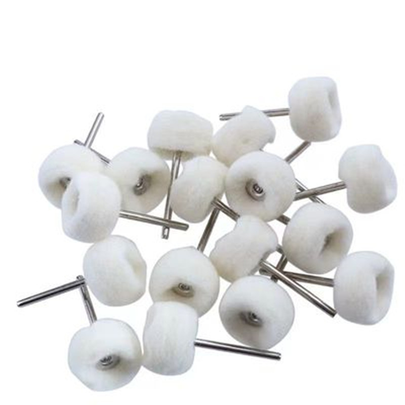 Mini grinding sanding head abrasive disc felt 3mm Shank buffing wheels metal Polish Brush Drill Rotary Tool Accessories