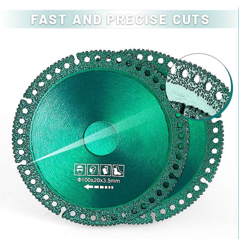 Composite Multifunctional Cutting Saw Blade 100mm Ultra-thin Saw Blade Ceramic Tile Glass Cutting Disc For Angle Grinder Tools