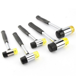 25/30/35/40mm Multifunctional Removable Mounting Hammer Double-head Rubber Hammer Furniture Installation Protective Hammer