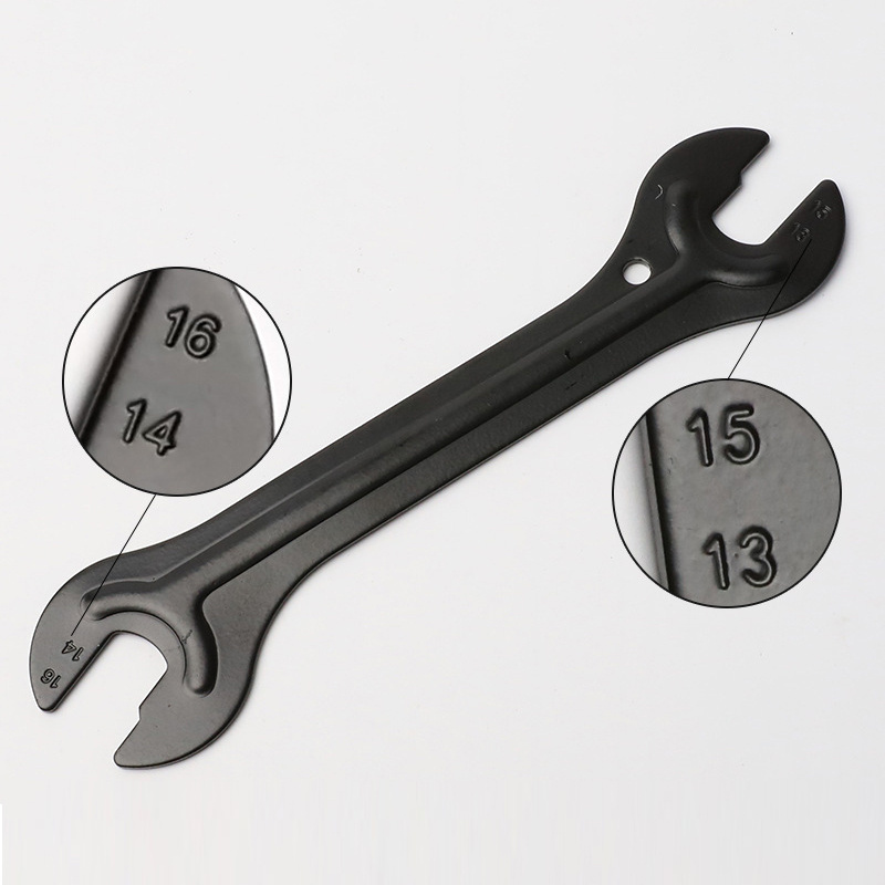 Bicycle Repair Wrench Head Open End Axle Hub Cone Wrench Pedal Spanner Tool 13/14/15/16mm Bicycle Repair Tool Accessories