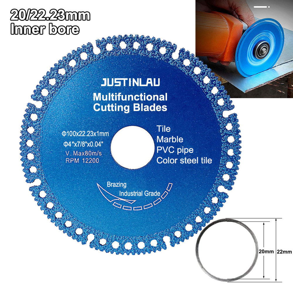 Composite Multifunctional Cutting Saw Blade 100mm Ultra-thin Saw Blade Ceramic Tile Glass Cutting Disc For Angle Grinder Tools