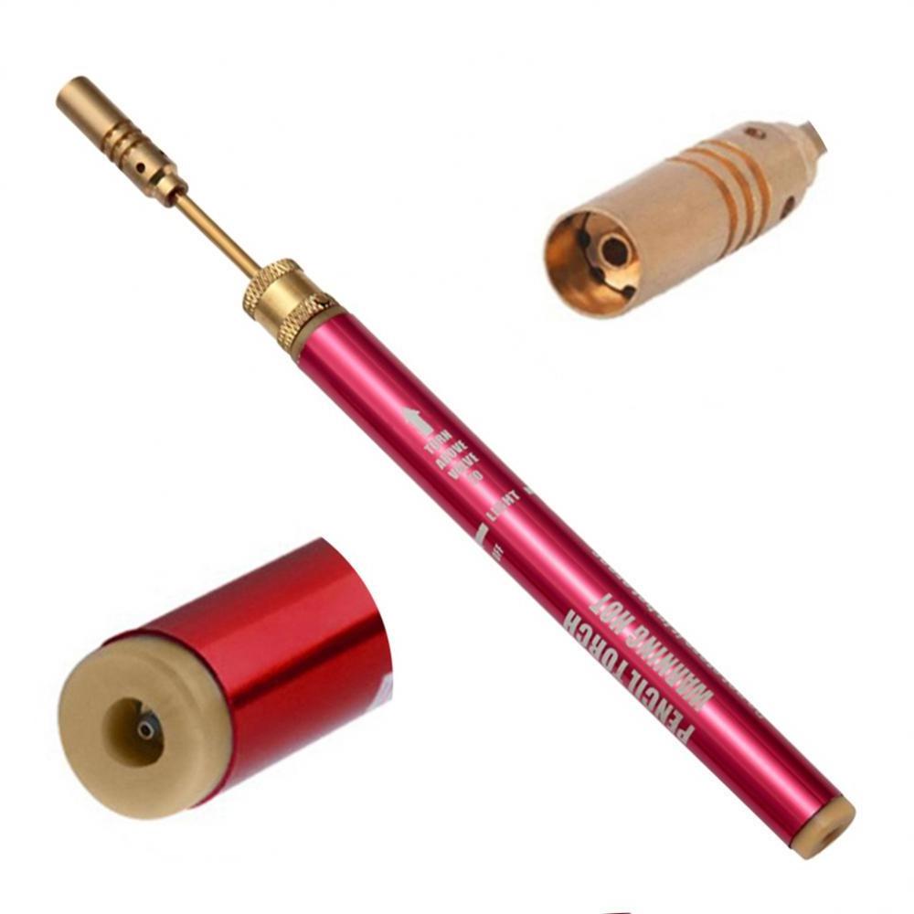 Portable Welding Torch Gun Gas Blow Tool Mini Soldering Iron Cordless Welding Pen Burner for Melting/Hot Cutting Tools