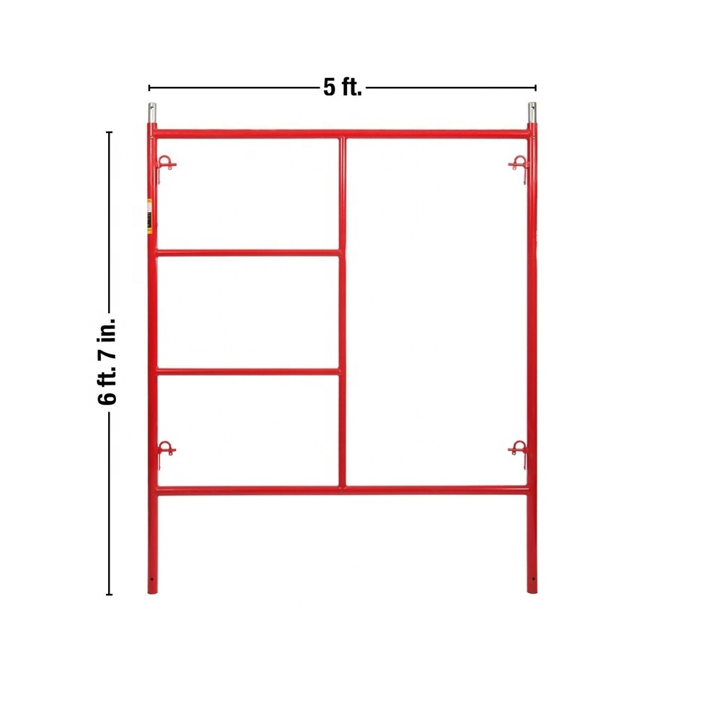 scaffold mobile walking platform scaffolding mason frame with drop lock