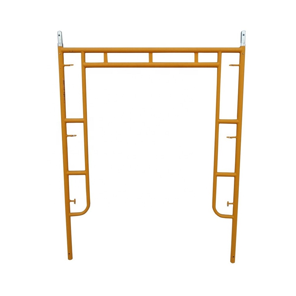 High quality ladder scaffolding parts full set tubular steel frame Walk Through Frame