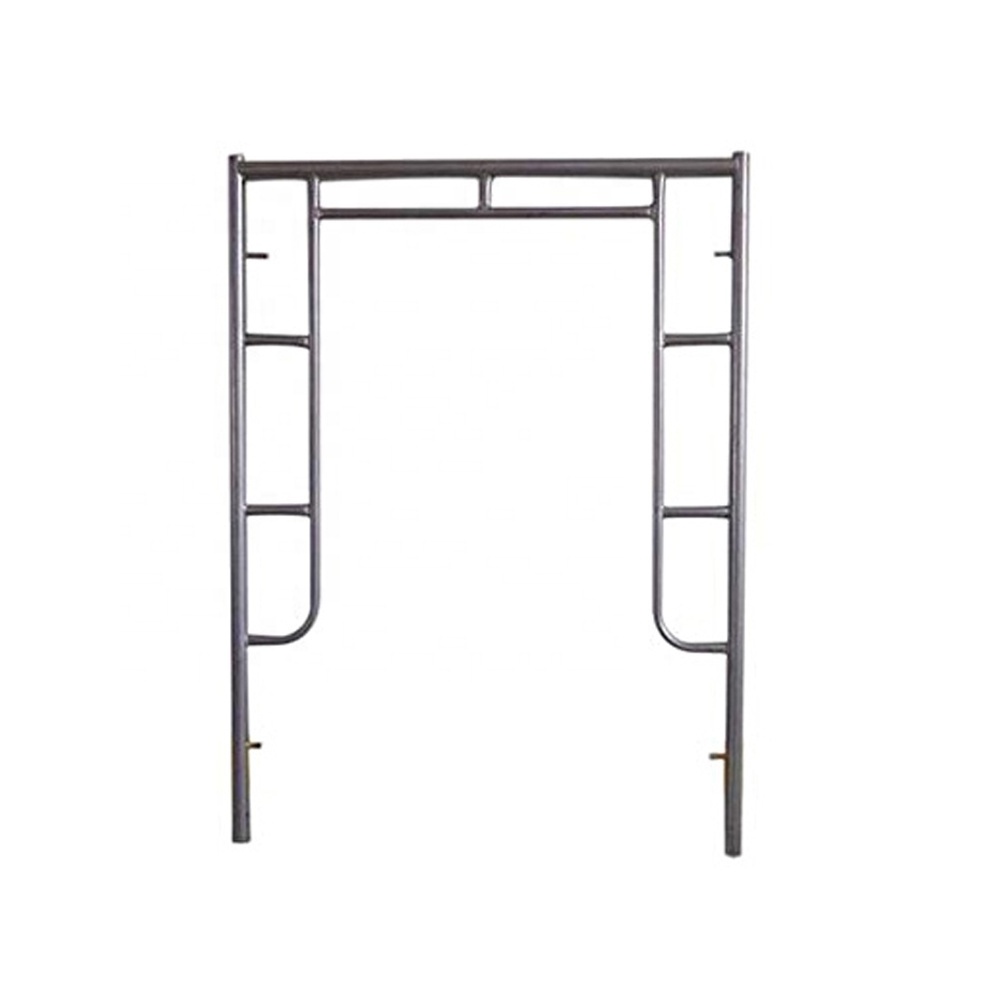 High quality ladder scaffolding parts full set tubular steel frame Walk Through Frame