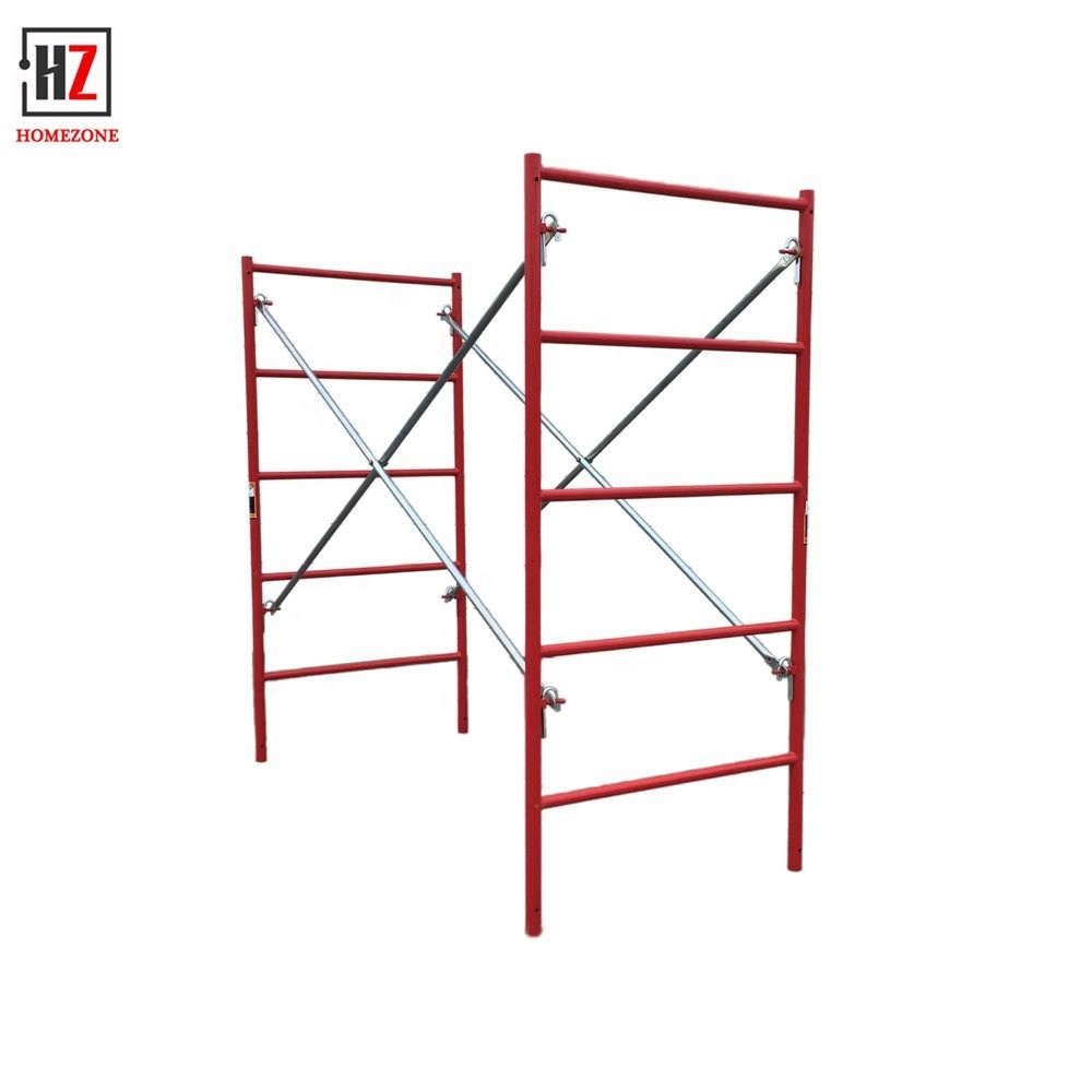 scaffold mobile walking platform scaffolding mason frame with drop lock