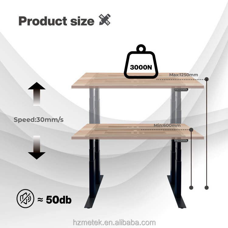 Professional Game Standing Office Desk Electric Height Adjustable Desk Electric Table Lift Desk