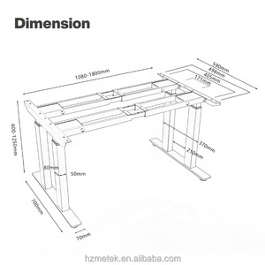 Professional Game Standing Office Desk Electric Height Adjustable Desk Electric Table Lift Desk