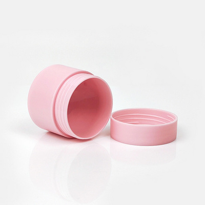 Cream Jar Empty Cosmetic Jar Lip Scrub Container for Sale Custom Pp Plastic 10g 15g 20g 30g Free Cosmetic Packing Round