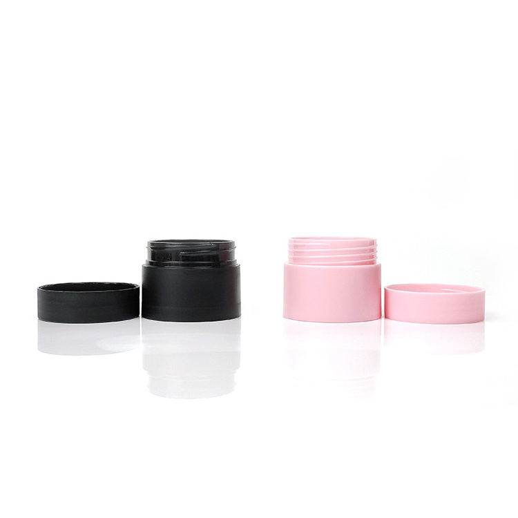 Cream Jar Empty Cosmetic Jar Lip Scrub Container for Sale Custom Pp Plastic 10g 15g 20g 30g Free Cosmetic Packing Round