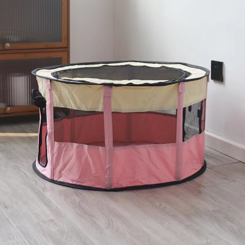 Pet Playpen Foldability Camping Pet Cat Dog Playpen Kennel Tent for Small Dog Cat Removable Shade Cover Pet Playpen