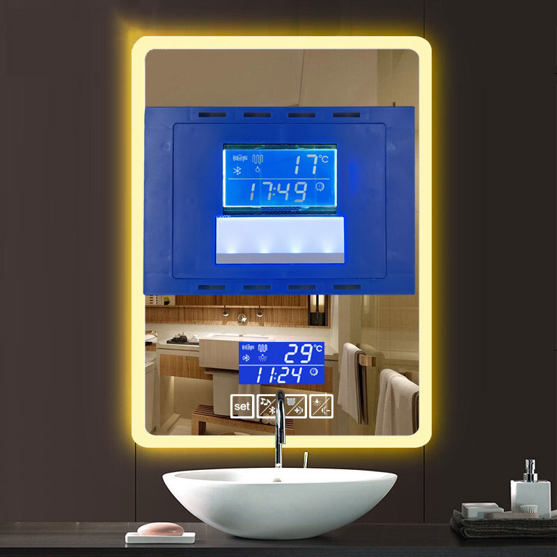 Hot Sale Touch Dimmer Sensor Switch Three Color LED Bluetooth Screen Time Temperature Display 12V 36W