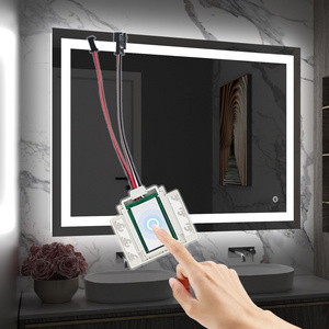 Factory Direct Sales Dimmer Touch Switch 12V Single Key Smart LED Mirror Touch Sensor Switch