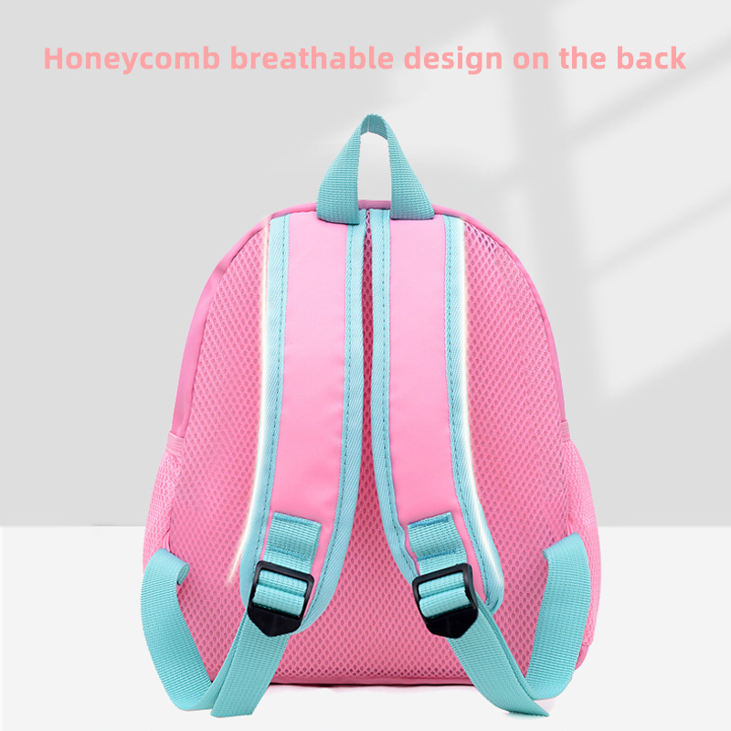 2024 New Cute Cartoon Canvas Dinosaur School Backpack for Children Casual Burden-Reducing Design for School