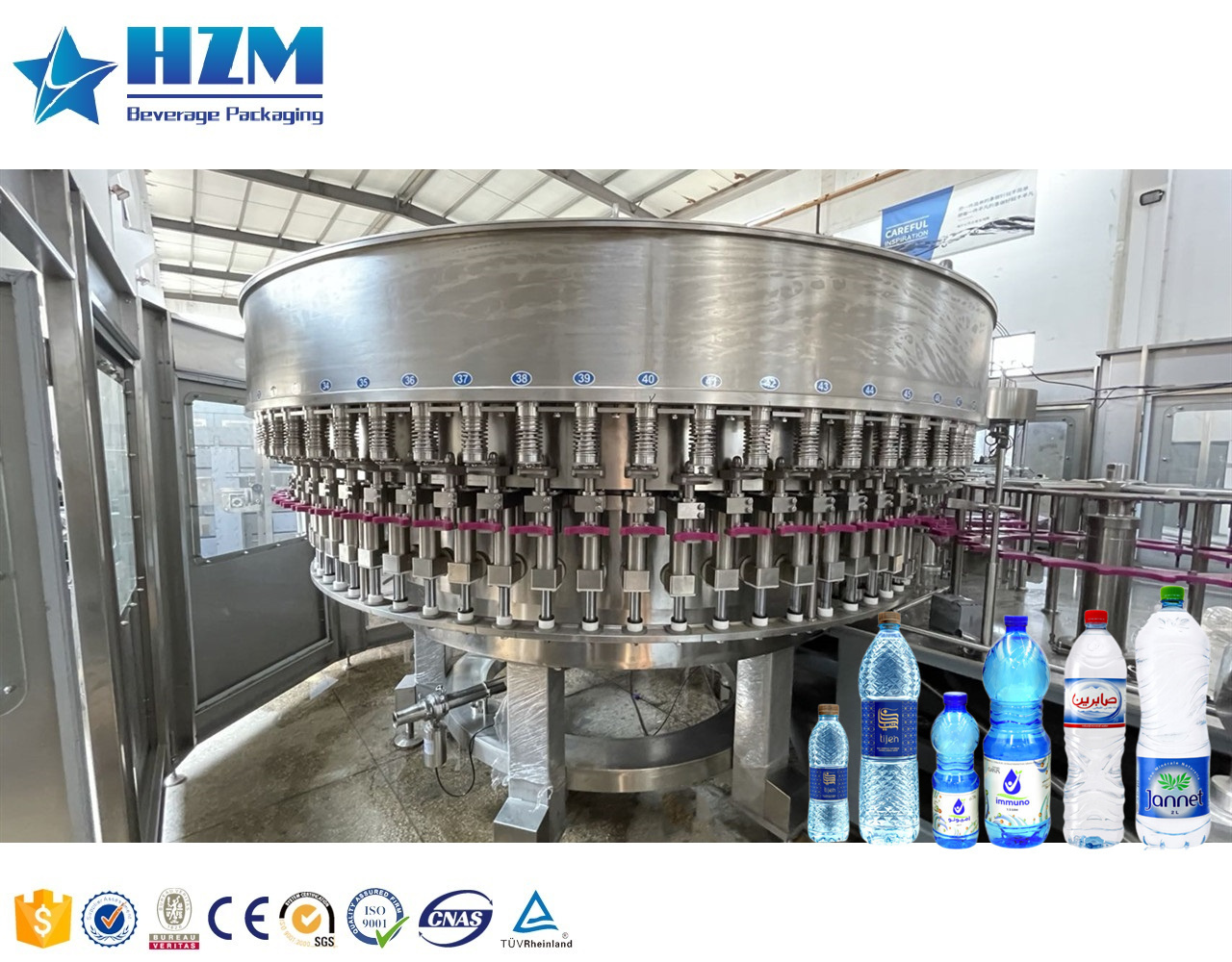 Mineral Water Bottling Line Filling Machine Drinking Pure Water Filling Machine Water Washing Filling And Capping Machine