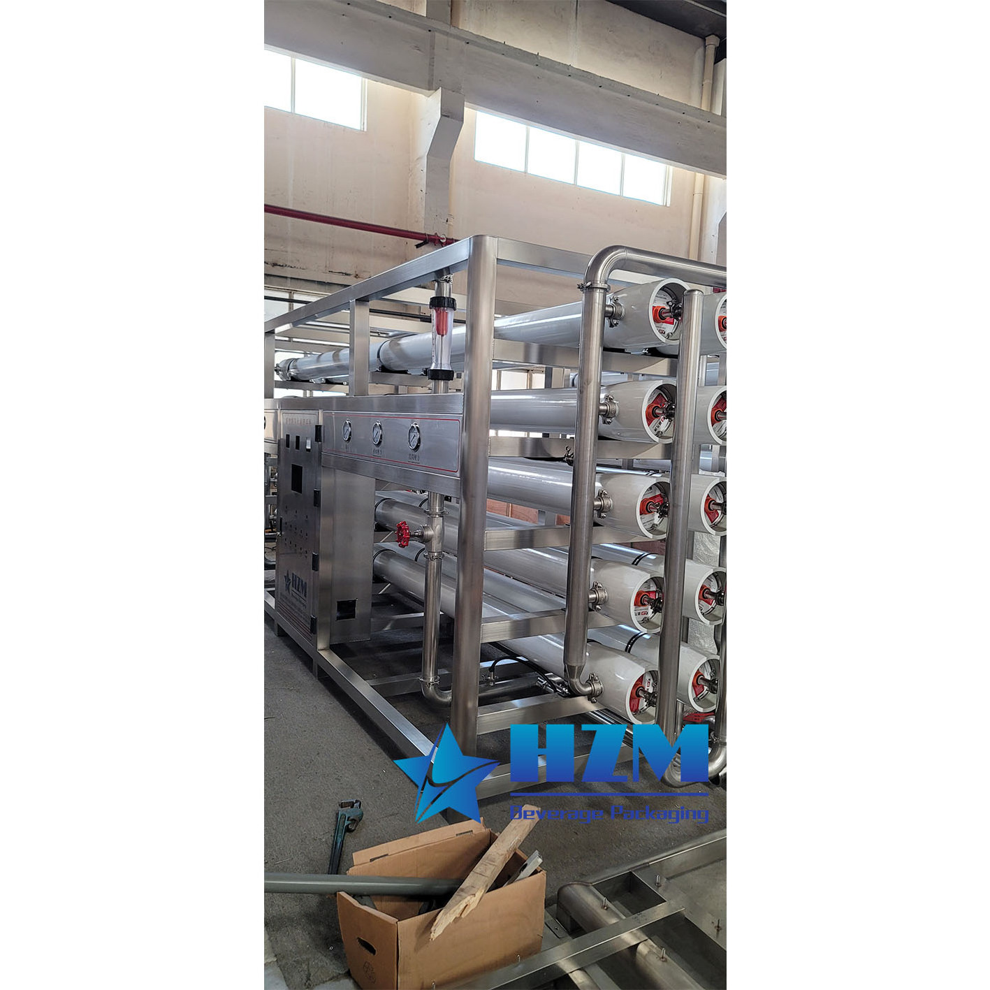 Beverage industry drinking pure distill mineral water treatment machinery ro plant lake river well water purification system