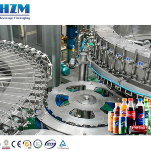 Carbonated Beverage Drink Making Machine PET Bottle CSD Filling Production Line Soda Water Bottling Machine