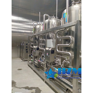 Beverage industry drinking pure distill mineral water treatment machinery ro plant lake river well water purification system