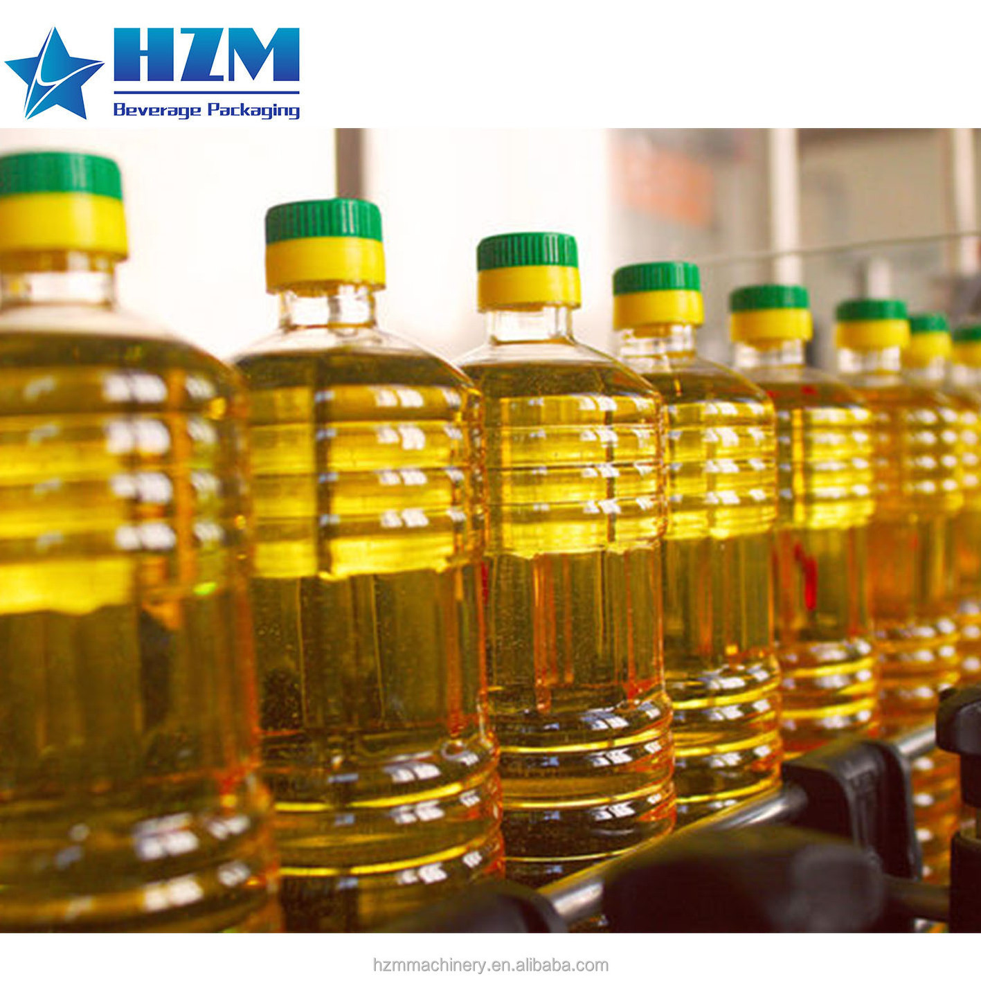 Automatic Rotary Type PET Bottle Edible Oil Filling Machine