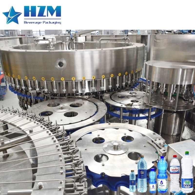 A to Z Automatic Complete Bottled Pure Drinking Mineral Water Filling Production Line Bottle Water Filling Machine