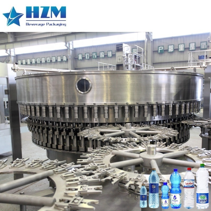 A to Z Automatic Complete Bottled Pure Drinking Mineral Water Filling Production Line Bottle Water Filling Machine