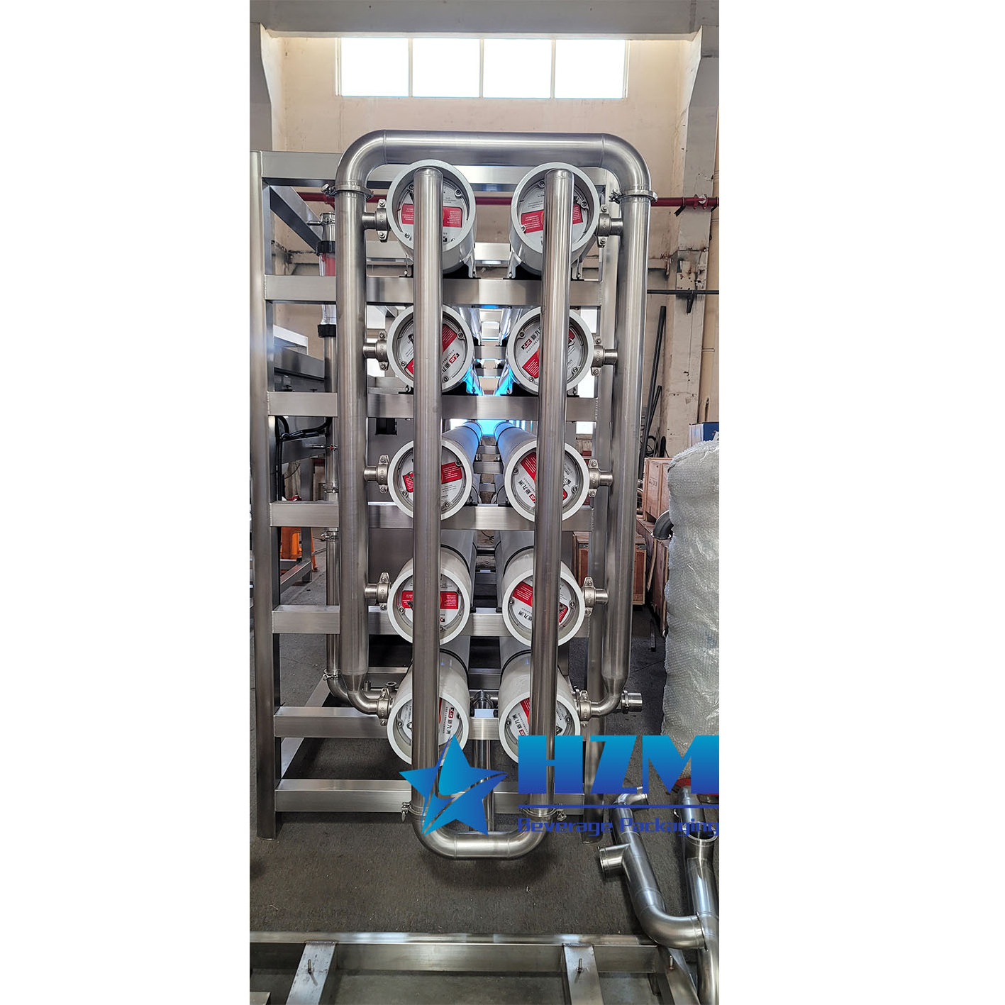 Beverage industry drinking pure distill mineral water treatment machinery ro plant lake river well water purification system