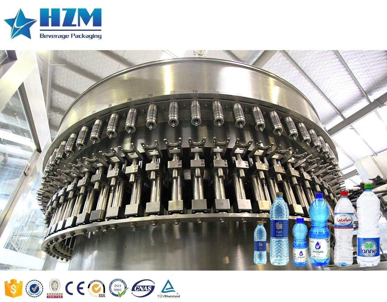 Mineral Water Bottling Line Filling Machine Drinking Pure Water Filling Machine Water Washing Filling And Capping Machine