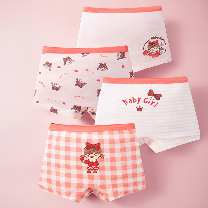 Factory New Fashion Children Cotton Clothing Kids Panties Little Girl Underwear