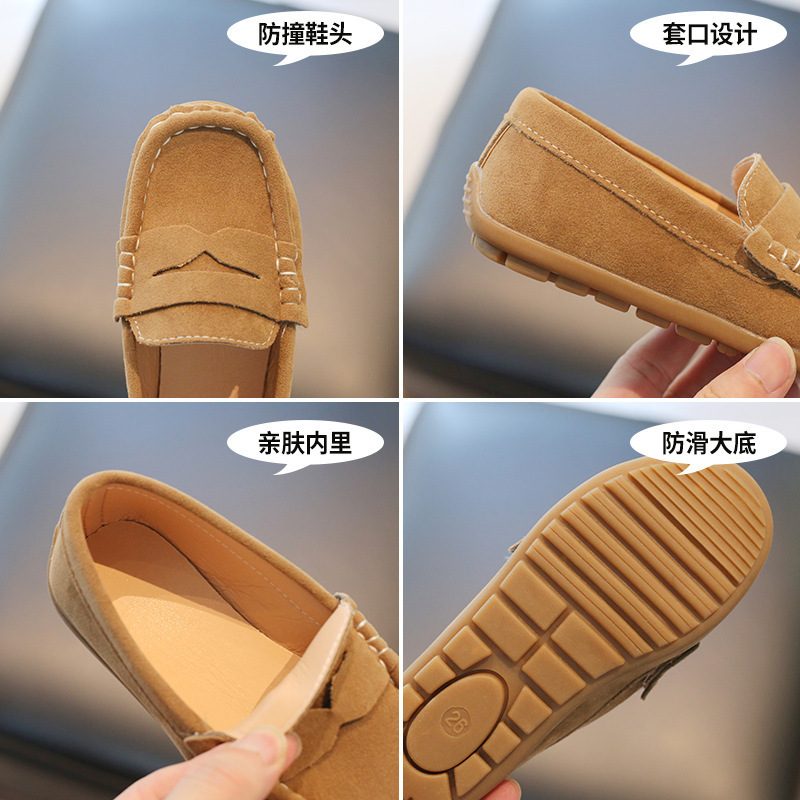 Fashion Children Boys Stylish Casual Kids Soft Sole Slip On Boy Loafers Shoes From China Factory