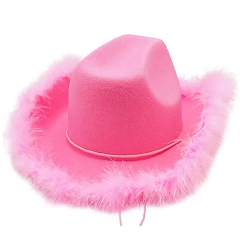 Cowboy Hat,Factory Wholesale China Cowboy Hat Halloween Pink Cowgirl Hats With Sunglasses