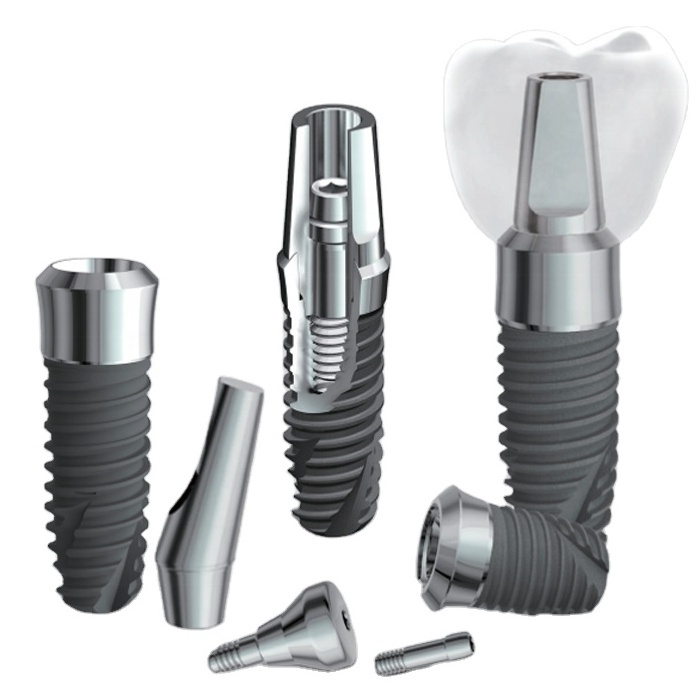 CE Approved System De Titanium Implantes Dentales Dental Implant Screw Multifunction