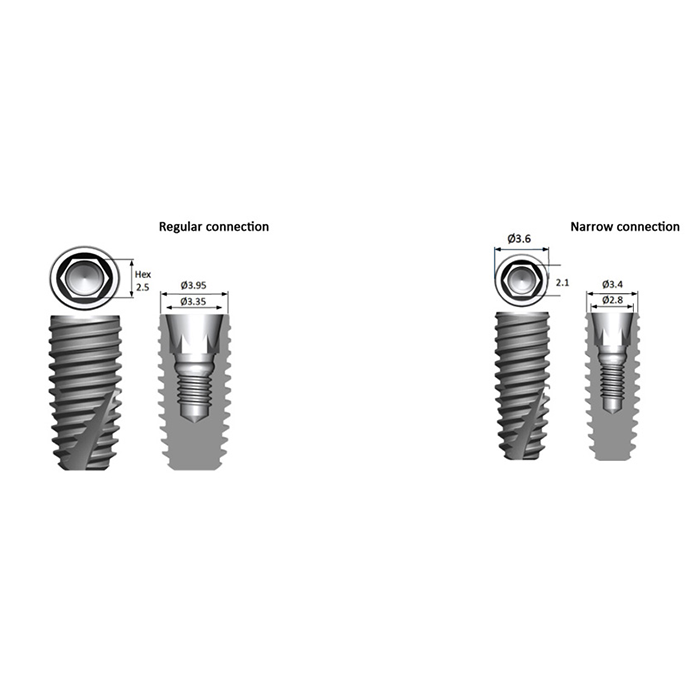 CE Approved System De Titanium Implantes Dentales Dental Implant Screw Multifunction