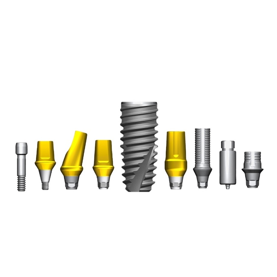 Osstem Compatible Dental Implants Internal Hex Bone Level System For Clinical