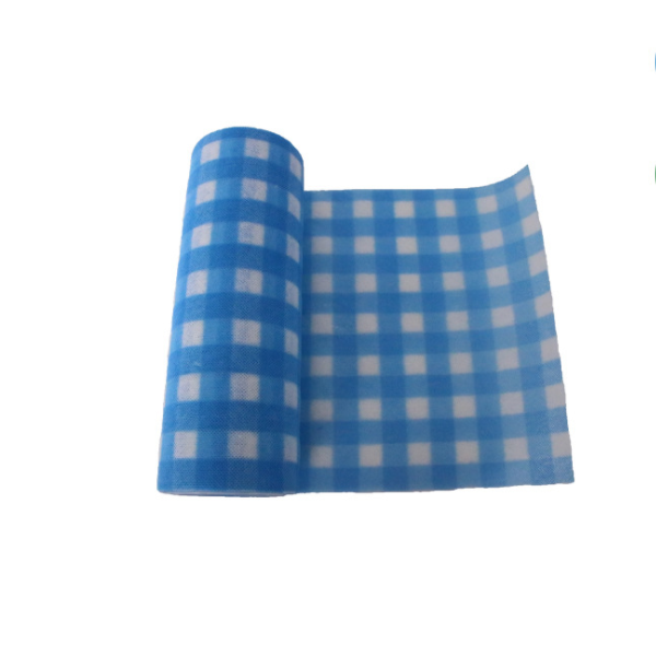 20pcs/roll Disposable Reusable Perforated Nonwoven Dish Rag Cloth Pack Kitchen Cleaning Cloth Paper Towel Roll