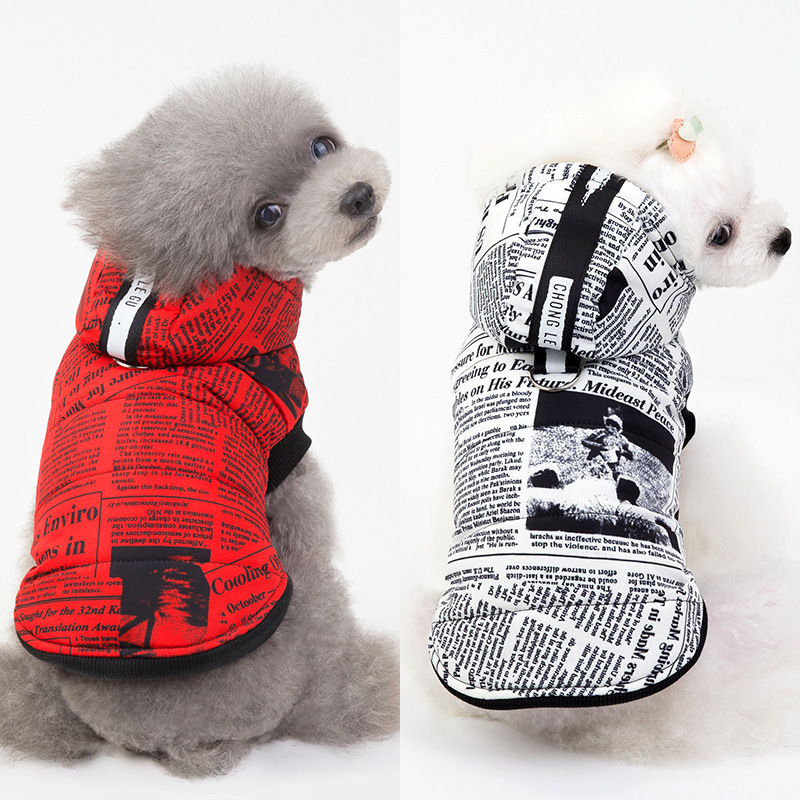 Popular Designer Puppy Nice Dog Clothes Wholesale Made in China T-shirts Hoodies Winter Pet Apparel & Accessories Modern Print