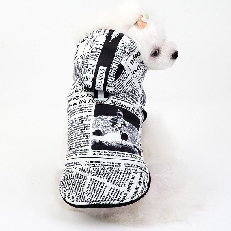 Popular Designer Puppy Nice Dog Clothes Wholesale Made in China T-shirts Hoodies Winter Pet Apparel & Accessories Modern Print