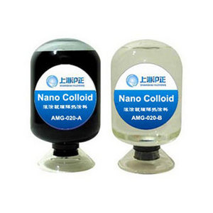 Roll heat insulation nano liquid glass coating for building glasses