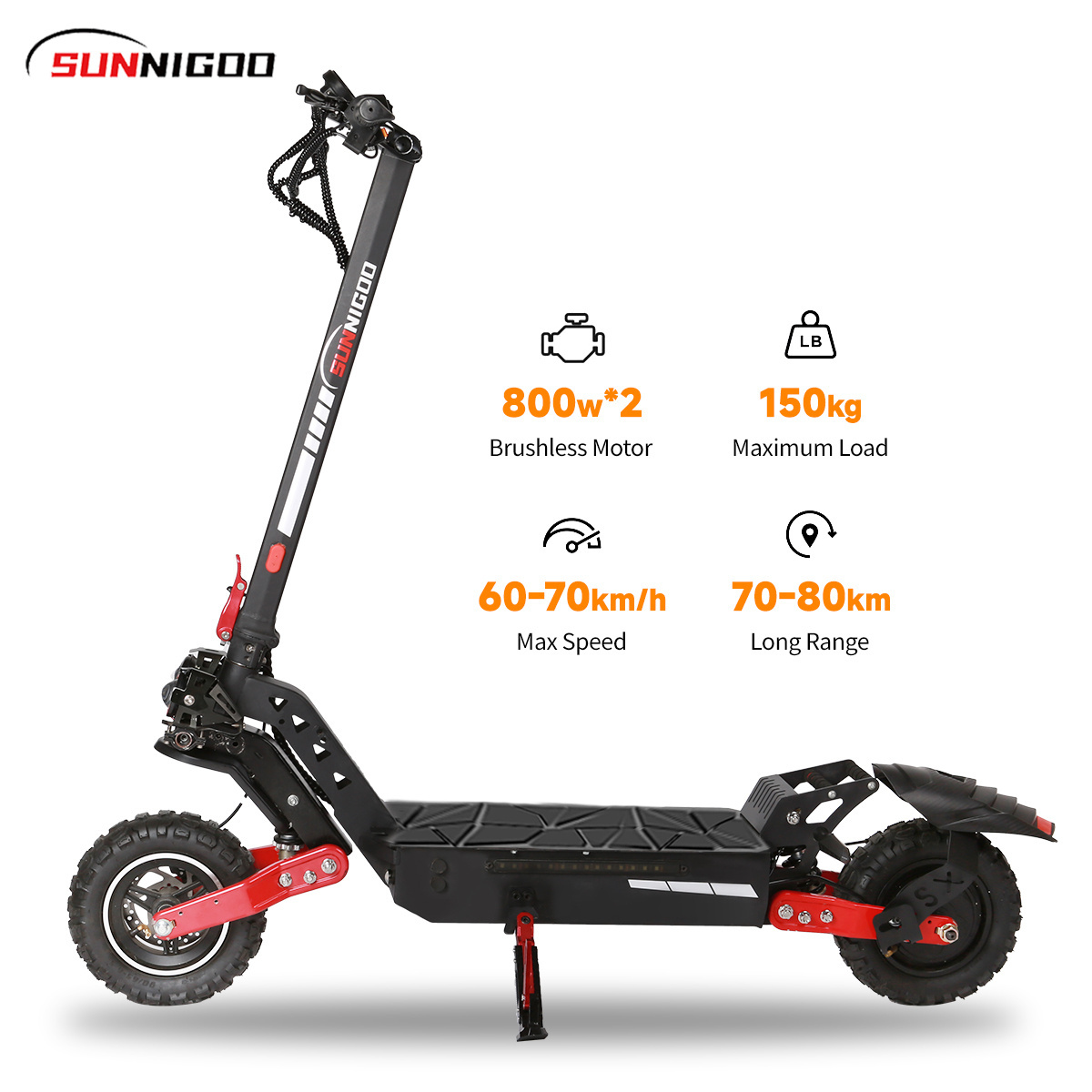 Powerful Dual Motor 85Km/h 100KM Scooters Off Road Foldable 11 Inch Fat Tire Electrical 5600W Electric Scooter