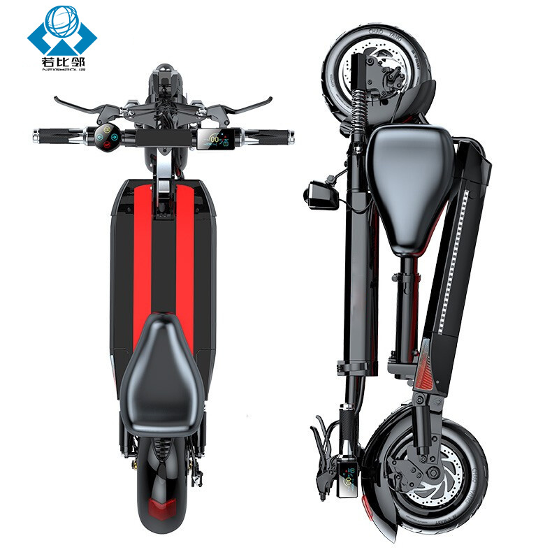 Electric Scooter 800W 48V Citycoco Scooter With Seat 2 Wheel Powerful Long Range Distance 60km Fast Electric Motorcycle Bike