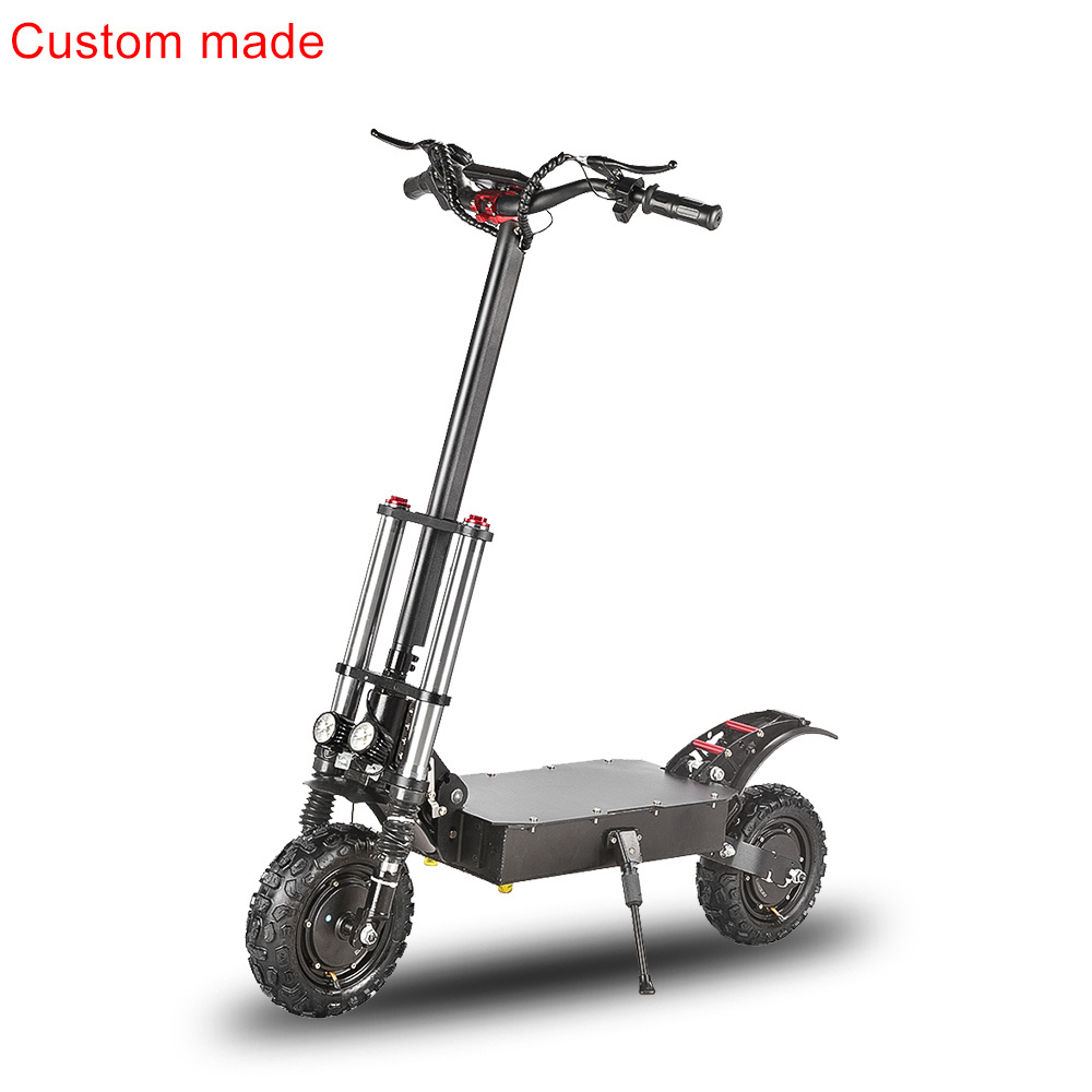 120Km 5600W Powerful Electric Scooters Dual Motor Folding 80km/h E Scooters Off Road 11Inch Electric Scooters