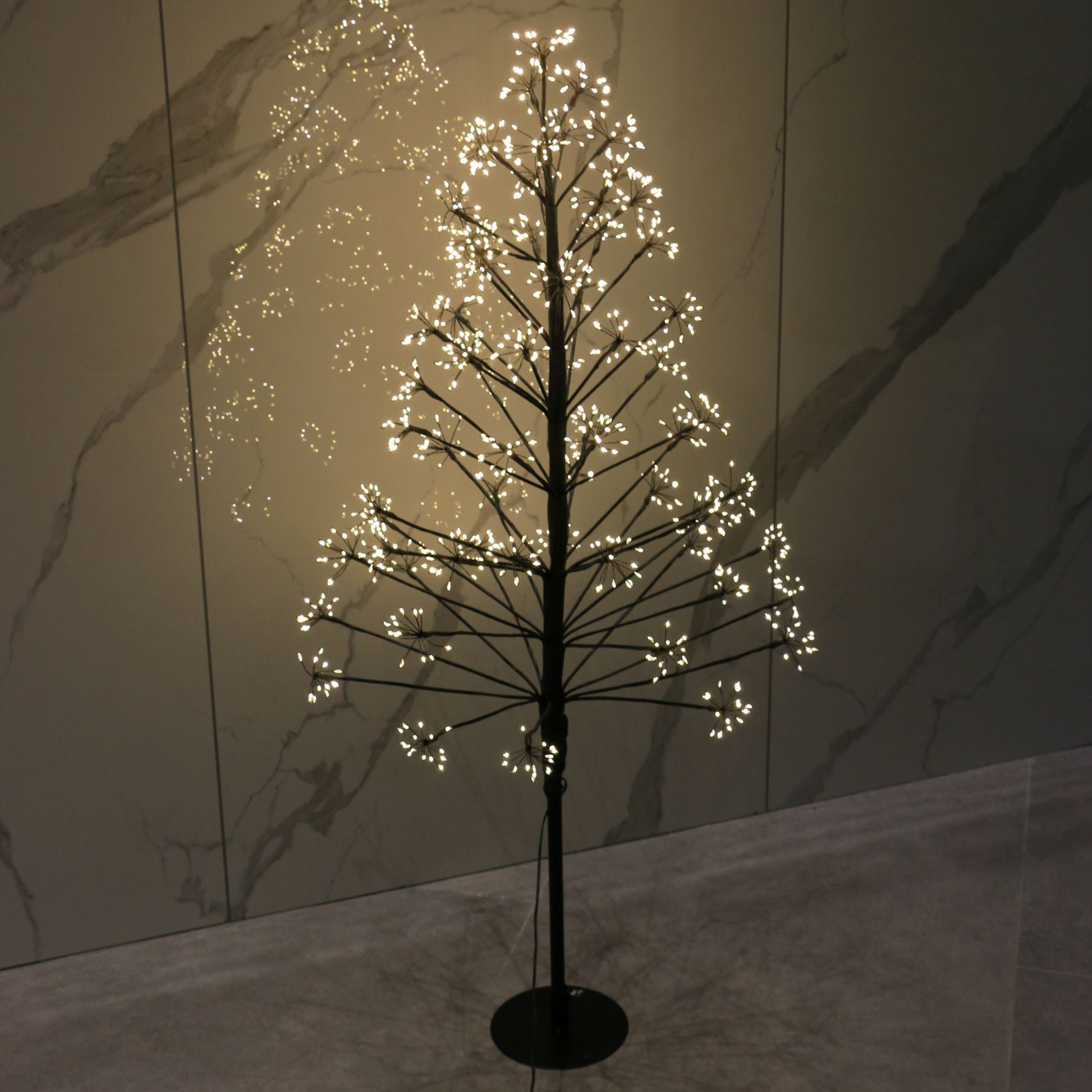 Christmas Birch Twig Tree  Warm White LED with 1125 LEDs Outdoor Garden Holiday Christmas Decoration