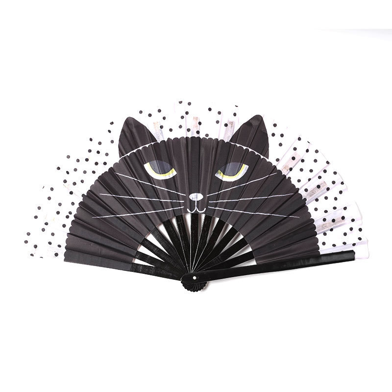 Large Folding Silk Hand Fan Hand Folding Fans Chinese Tai Chi Folding Fan for Men and Women Performance Dance