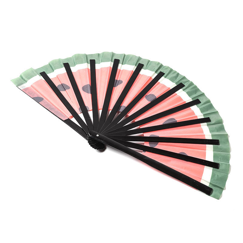 Large Folding Silk Hand Fan Hand Folding Fans Chinese Tai Chi Folding Fan for Men and Women Performance Dance