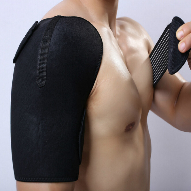 Breathable Adjustable Back Shoulder Support Immobilizer Neoprene Shoulder Brace for Pain Relief Shoulder Injuries&Tendonitis